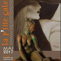 Affiche La P'tite Galerie - Honfleur
