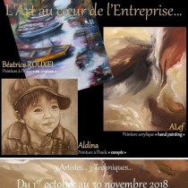 Affiche Exposition Privée Société KANTAR