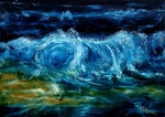 Huile sur toile 65x92cm