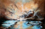 Acrylique sur toile 60x92cm